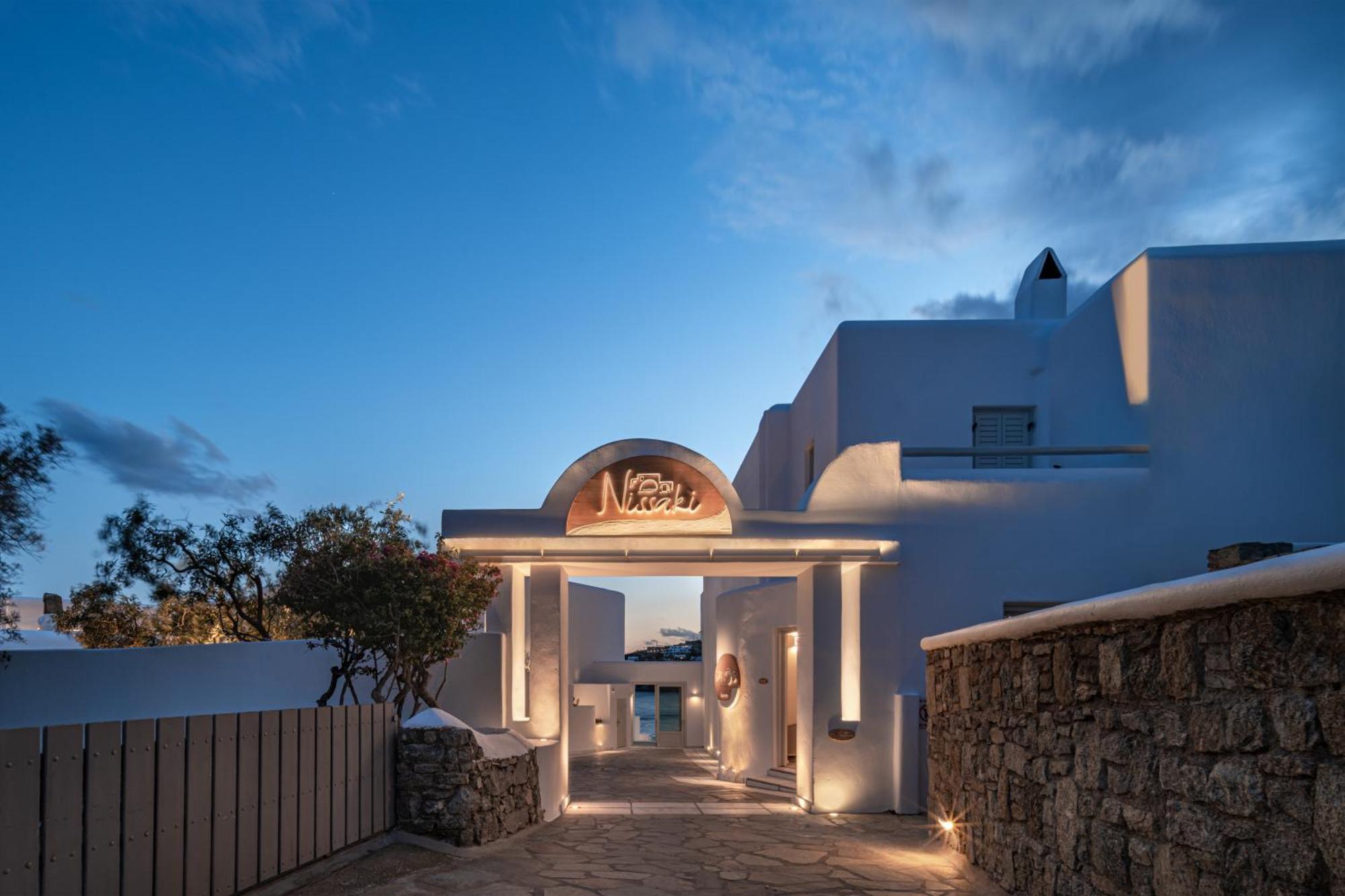 Nissaki Boutique Hotel Platys Gialos  Exteriér fotografie