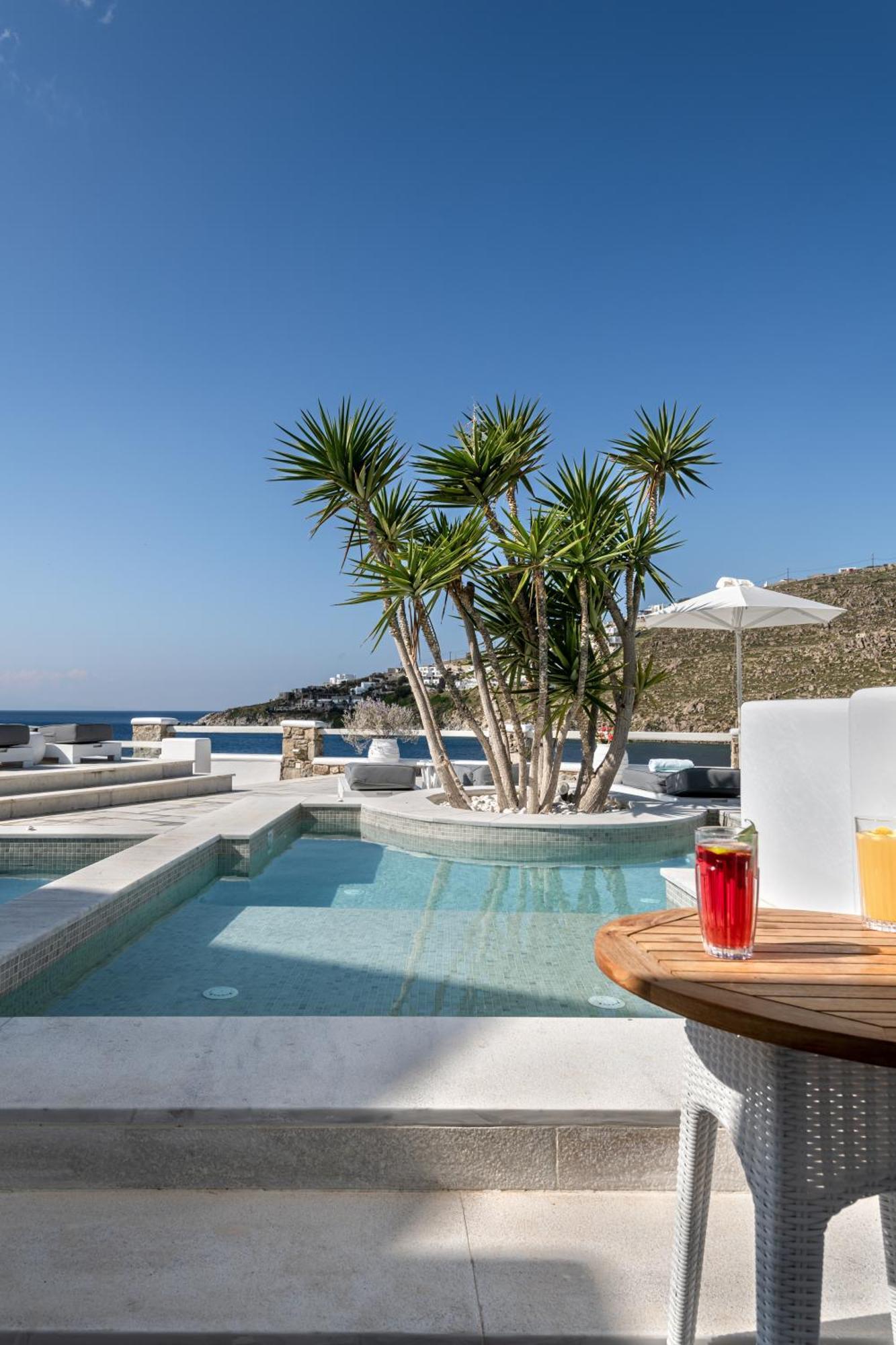 Nissaki Boutique Hotel Platys Gialos  Exteriér fotografie