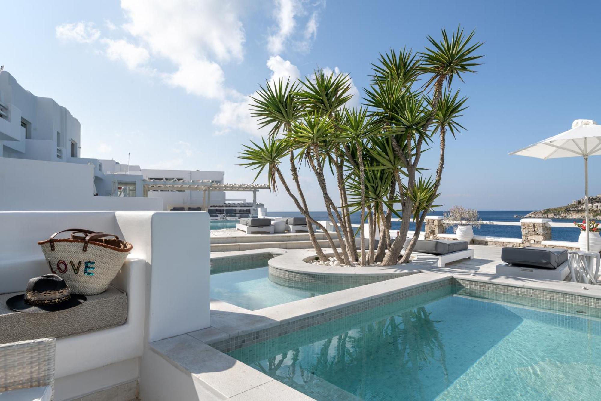 Nissaki Boutique Hotel Platys Gialos  Exteriér fotografie