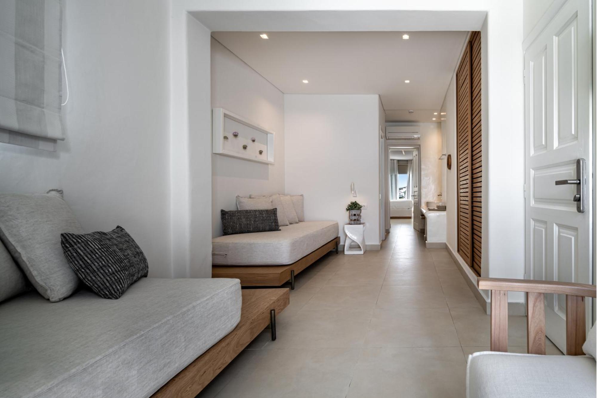 Nissaki Boutique Hotel Platys Gialos  Pokoj fotografie