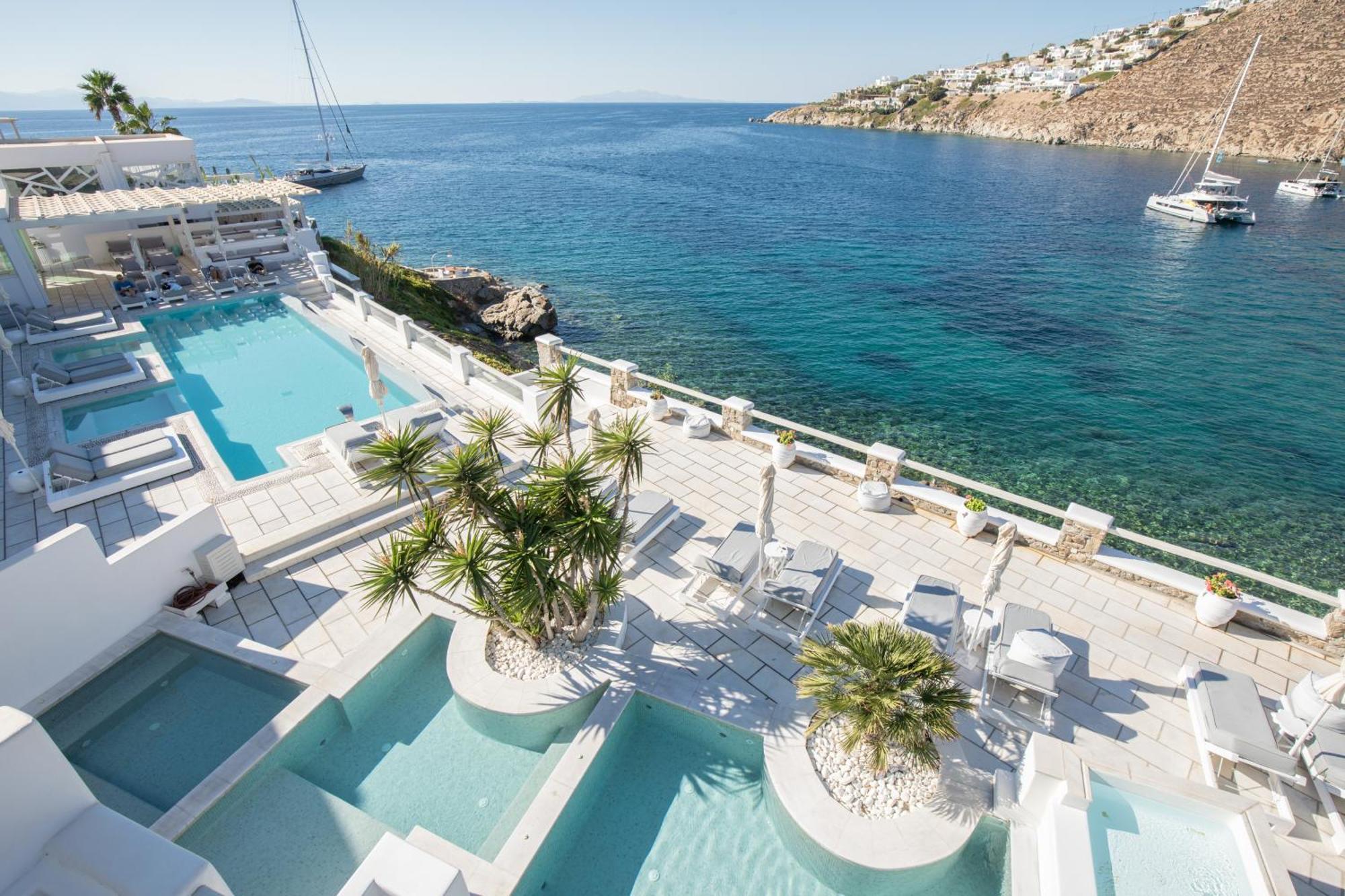 Nissaki Boutique Hotel Platys Gialos  Exteriér fotografie