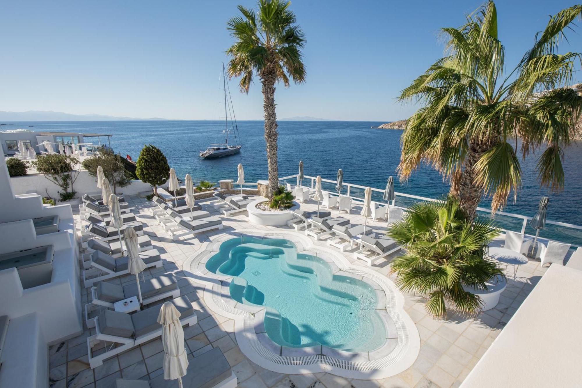 Nissaki Boutique Hotel Platys Gialos  Exteriér fotografie